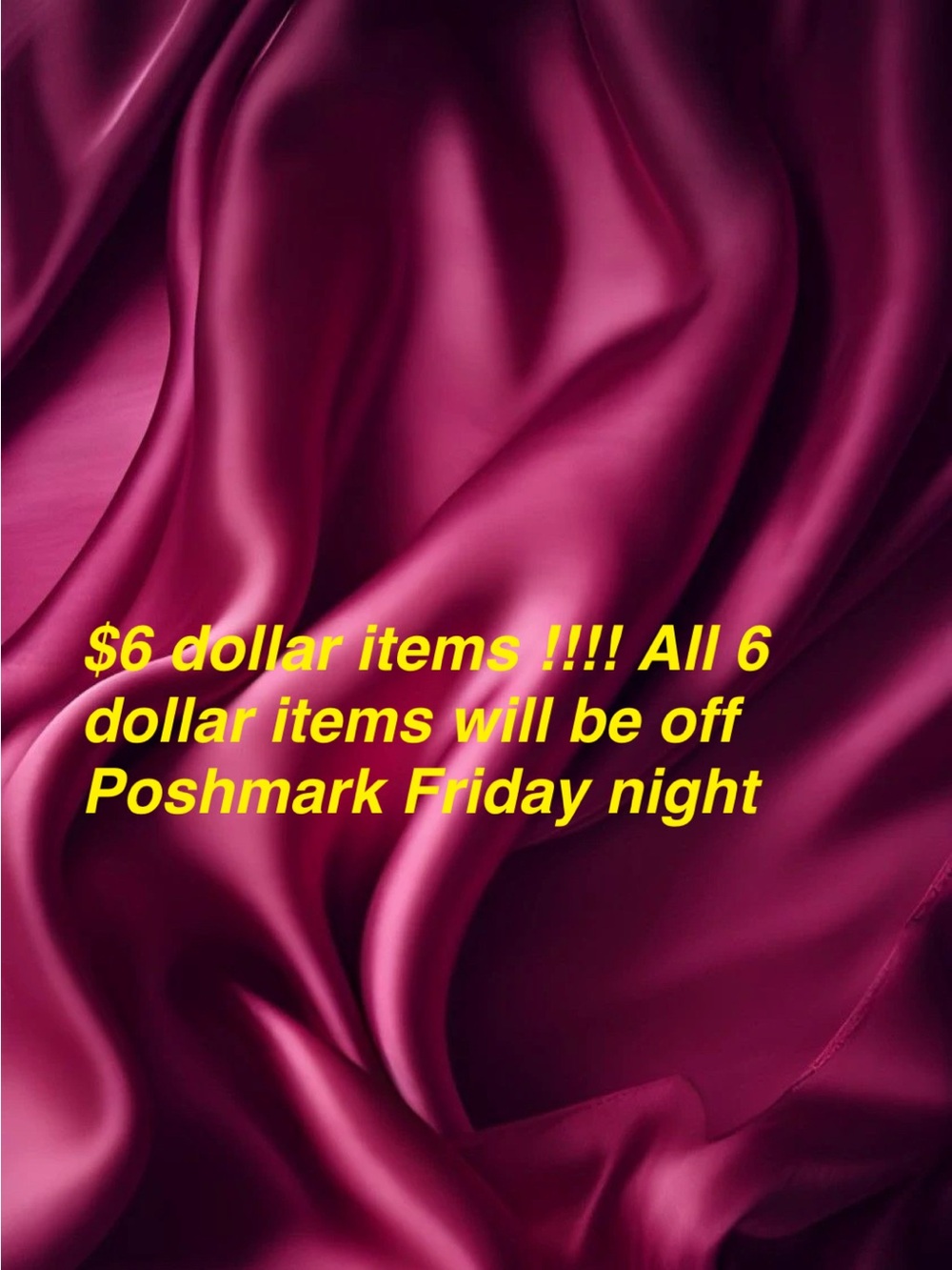 6 dollar items !!